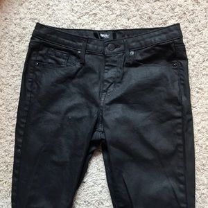 Mossimo Denim Shiny Black Jeans